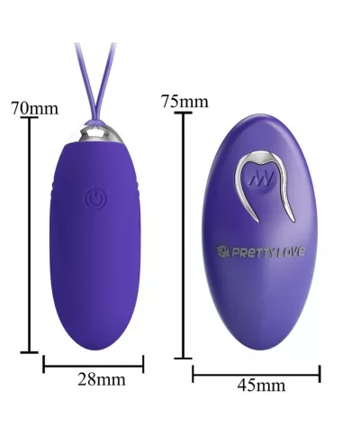 PRETTY LOVE - JENNY YOUTH VIOLATING EGG TÉLÉCOMMANDE VIOLET PRETTY LOVE - JENNY YOUTH VIOLATING EGG TÉLÉCOMMANDE VIOLET