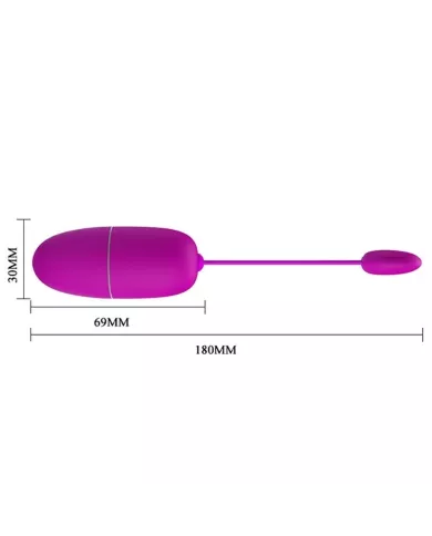 PRETTY LOVE - OEUF VIBRANT NYMPHE APP CONTRÔLÉ VIOLET