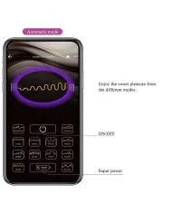 PRETTY LOVE - OEUF VIBRANT NYMPHE APP CONTRÔLÉ VIOLET