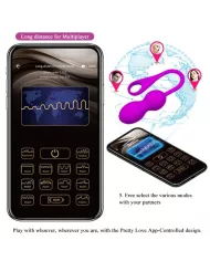 PRETTY LOVE - BALLES VIBRANTES RECHARGEABLES ELVIRA VIOLET PRETTY LOVE - BALLES VIBRANTES RECHARGEABLES ELVIRA VIOLET