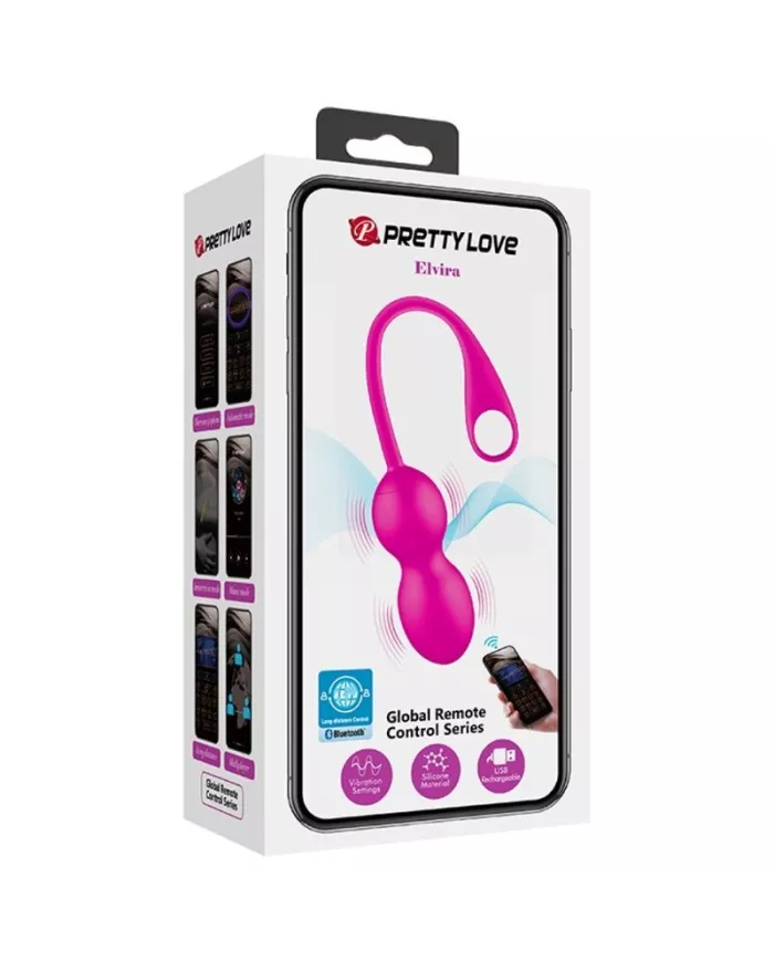 PRETTY LOVE - BALLES VIBRANTES RECHARGEABLES ELVIRA ROSE PRETTY LOVE - BALLES VIBRANTES RECHARGEABLES ELVIRA ROSE