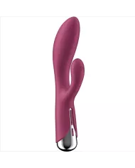 SATISFYER - SPINNING RABBIT 1 CLITORIS ET STIMULATION DU POINT G ROUGE SATISFYER - SPINNING RABBIT 1 CLITORIS ET STIMULATION DU POINT G ROUGE