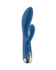 SATISFYER - SPINNING RABBIT 1 CLITORIS ET STIMULATION DU POINT G BLEU