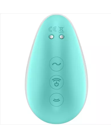 SATISFYER - STIMULATEUR PIXIE DUST BLEU AIR PLUSE SATISFYER - STIMULATEUR PIXIE DUST BLEU AIR PLUSE