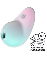 SATISFYER - STIMULATEUR PIXIE DUST BLEU AIR PLUSE
