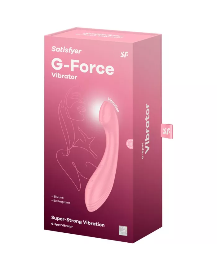 SATISFYER - STIMULATEUR VIBRATEUR G-FORCE G-SPOT ROSE SATISFYER - STIMULATEUR VIBRATEUR G-FORCE G-SPOT ROSE