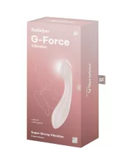 SATISFYER - STIMULATEUR VIBRATEUR G-FORCE G-SPOT BEIGE SATISFYER - STIMULATEUR VIBRATEUR G-FORCE G-SPOT BEIGE