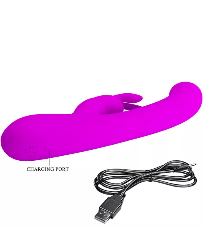 PRETTY LOVE - VIBRATEUR LAMAR LAPIN ET SPOT G VIOLET PRETTY LOVE - VIBRATEUR LAMAR LAPIN ET SPOT G VIOLET