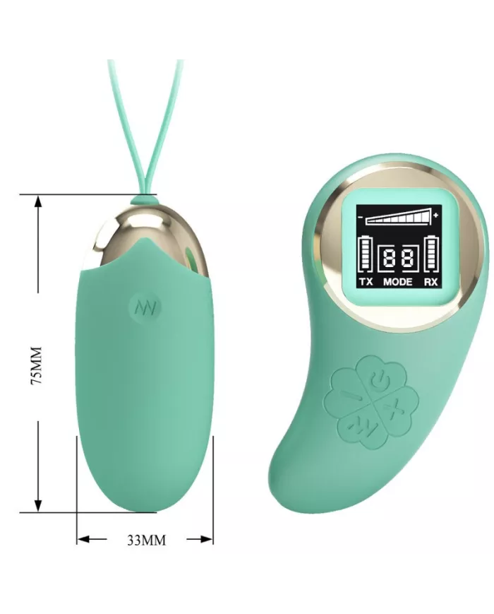 PRETTY LOVE - MINE DOEUFS VIBRANTS TÉLÉCOMMANDE VERTE