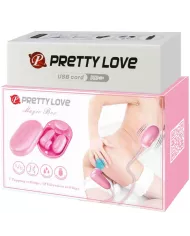 PRETTY LOVE - MAGIC BOX BALLE VIBRANTE & STIMULATEUR ROSE