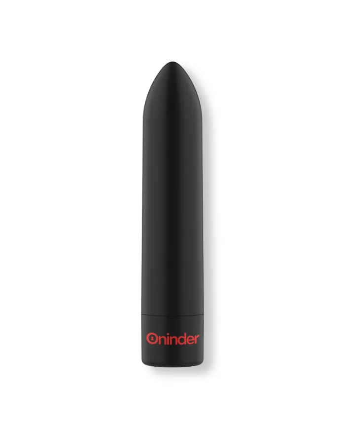 ONINDER - BERLIN VIBRATEUR BULLET NOIR 9 MODES 8,5 X 2 CM - APPLICATION GRATUITE