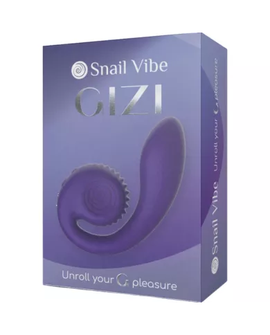 SNAIL VIBE - STIMULATEUR DOUBLE GIZI VIOLET SNAIL VIBE - STIMULATEUR DOUBLE GIZI VIOLET