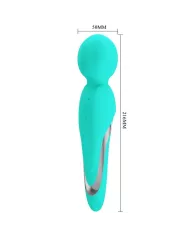 PRETTY LOVE - WALTER VIBRATEUR WAND AQUA VERT PRETTY LOVE - WALTER VIBRATEUR WAND AQUA VERT