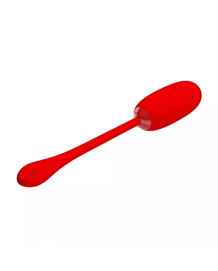 PRETTY LOVE - OEUF VIBRANT JULIUS IMPERMÉABLE-RECHARGEABLE ROUGE