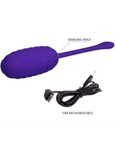 PRETTY LOVE - OEUF VIBRANT RECHARGEABLE KIRK VIOLET
