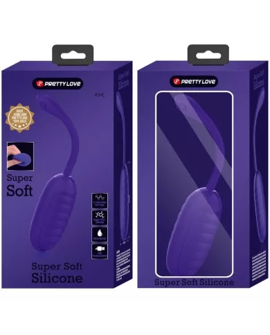 PRETTY LOVE - OEUF VIBRANT RECHARGEABLE KIRK VIOLET