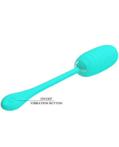 PRETTY LOVE - OEUF VIBRANT RECHARGEABLE KIRK AQUA VERT
