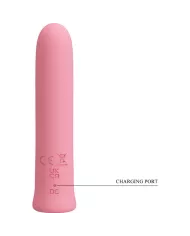 PRETTY LOVE - VIBRATEUR CURTIS MINI SUPER POWER 12 VIBRATIONS EN SILICONE ROSE PRETTY LOVE - VIBRATEUR CURTIS MINI SUPER POWER 12 VIBRATIONS EN SILICONE ROSE