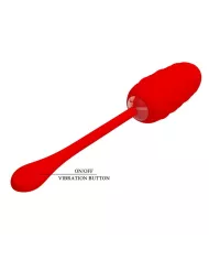 PRETTY LOVE - OEUF VIBRANT  TEXTURE MARINE RECHARGEABLE ROUGE PRETTY LOVE - OEUF VIBRANT  TEXTURE MARINE RECHARGEABLE ROUGE