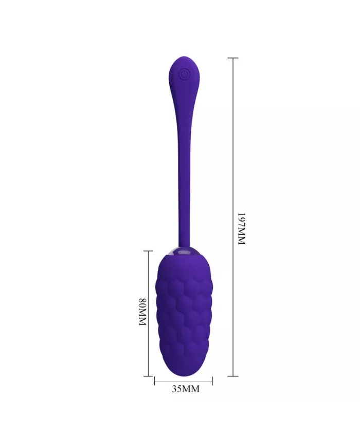 PRETTY LOVE - OEUF VIBRANT  TEXTURE MARINE RECHARGEABLE VIOLET PRETTY LOVE - OEUF VIBRANT  TEXTURE MARINE RECHARGEABLE VIOLET