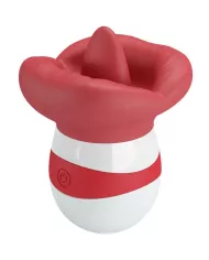 PRETTY LOVE - MINA STIMULATEUR DE LANGUE ROUGE CLAIR