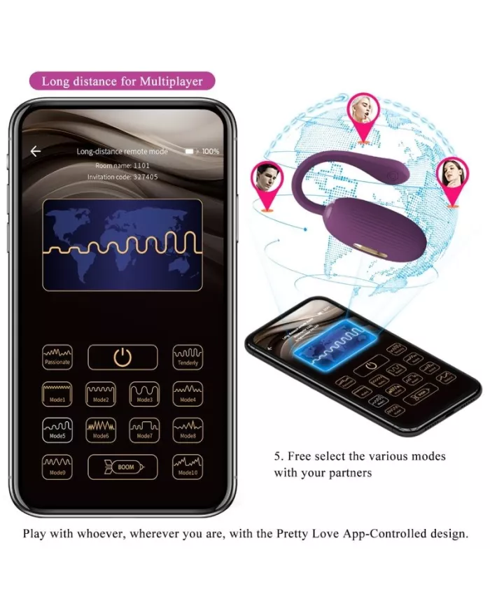 PRETTY LOVE - DOREEN OEUF VIBRANT RECHARGEABLE VIOLET PRETTY LOVE - DOREEN OEUF VIBRANT RECHARGEABLE VIOLET