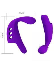 PRETTY LOVE - VIBRATEUR  DOIGT RECHARGEABLE GORGON VIOLET PRETTY LOVE - VIBRATEUR  DOIGT RECHARGEABLE GORGON VIOLET