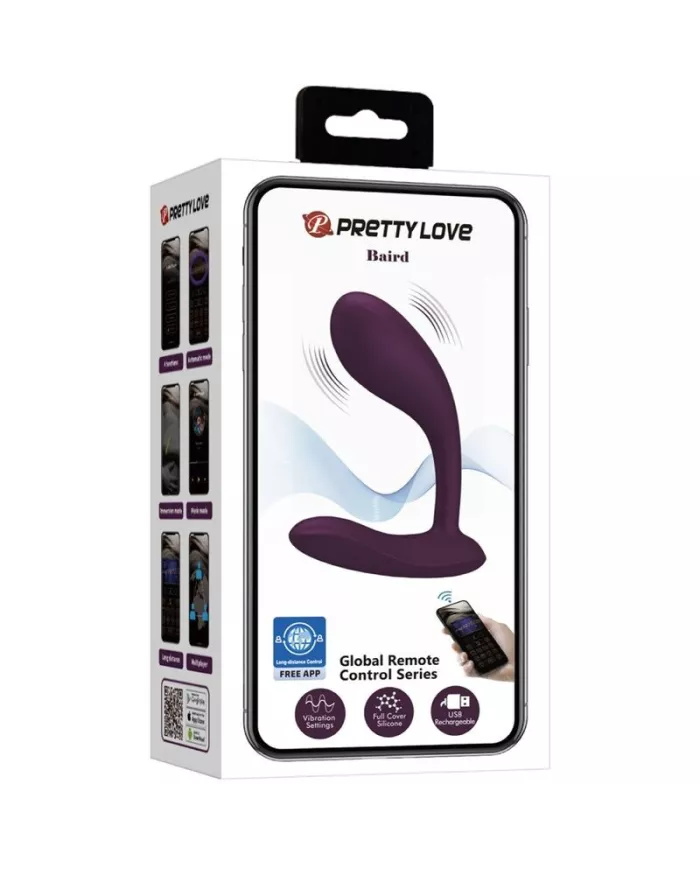 PRETTY LOVE - BAIRD APPLICATION LILA RECHARGEABLE G-SPOT 12 VIBRATIONS PRETTY LOVE - BAIRD APPLICATION LILA RECHARGEABLE G-SPOT 12 VIBRATIONS