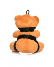Porte-clés Teddy Bear en tenue Bondage