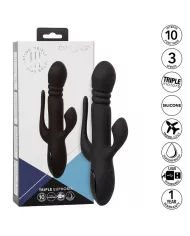 CALEXOTICS - VIBRATEUR TRIPLE EUPHORIA NOIR