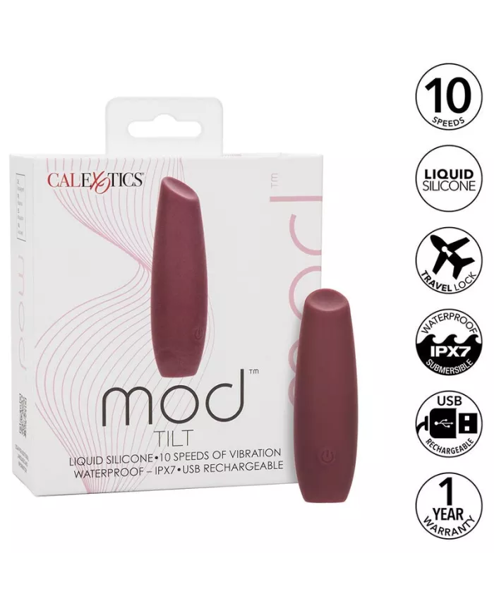 CALEXOTICS - STIMULATEUR MOD TILT ROUGE CALEXOTICS - STIMULATEUR MOD TILT ROUGE
