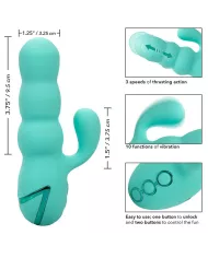CALEXOTICS - VIBRATEUR DEL MAR DIVA RABBIR AQUA GREEN PAR CALIFORNIA DREAMING CALEXOTICS - VIBRATEUR DEL MAR DIVA RABBIR AQUA GREEN PAR CALIFORNIA DREAMING