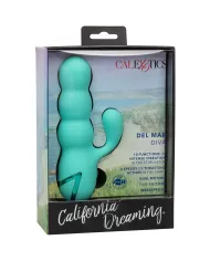 CALEXOTICS - VIBRATEUR DEL MAR DIVA RABBIR AQUA GREEN PAR CALIFORNIA DREAMING CALEXOTICS - VIBRATEUR DEL MAR DIVA RABBIR AQUA GREEN PAR CALIFORNIA DREAMING