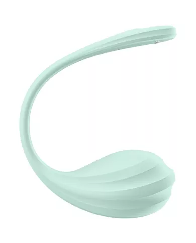 SATISFYER - APPLICATION GRATUITE STIMULATEUR DE POINT G PÉTALE LISSE VERT D'EAU SATISFYER - APPLICATION GRATUITE STIMULATEUR DE POINT G PÉTALE LISSE VERT D'EAU