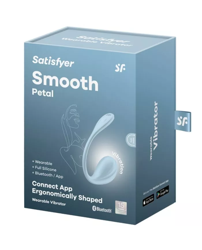 SATISFYER - APPLICATION GRATUITE STIMULATEUR DE POINT G PÉTALE LISSE BLEU CIEL SATISFYER - APPLICATION GRATUITE STIMULATEUR DE POINT G PÉTALE LISSE BLEU CIEL