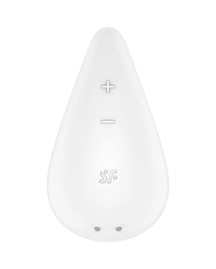 SATISFYER - VIBRATEUR DEW DROP LAY-ON BLANC SATISFYER - VIBRATEUR DEW DROP LAY-ON BLANC