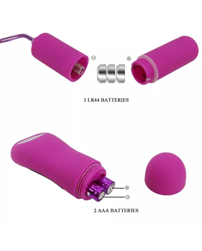 BAILE - STRING AVEC BALLE VIBRANTE ET CONTROL VIOLET BAILE - STRING AVEC BALLE VIBRANTE ET CONTROL VIOLET