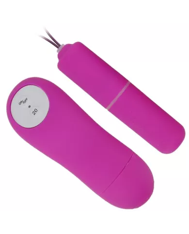 BAILE - STRING AVEC BALLE VIBRANTE ET CONTROL VIOLET