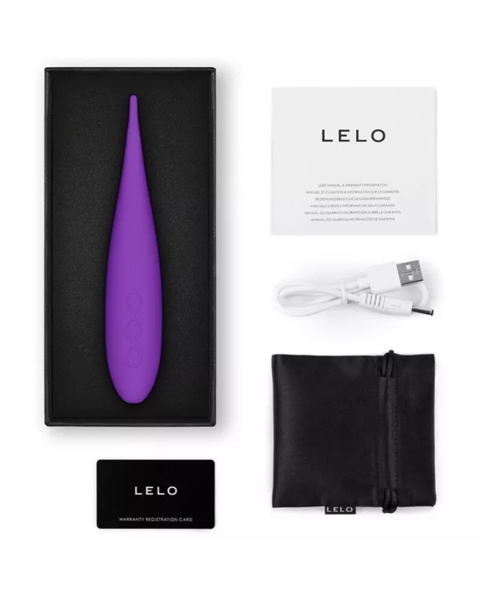 LELO - DOT TRAVEL STIMULATEUR DE CLITORIS VIOLET LELO - DOT TRAVEL STIMULATEUR DE CLITORIS VIOLET