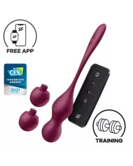 SATISFYER - LOVE BIRDS VARY BALLES VIBRANTES APPLICATION GRATUITE VIN ROUGE SATISFYER - LOVE BIRDS VARY BALLES VIBRANTES APPLICATION GRATUITE VIN ROUGE