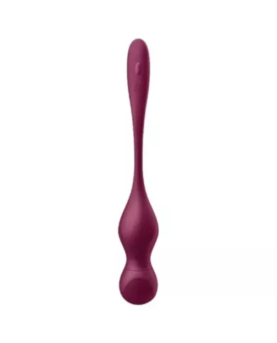 SATISFYER - LOVE BIRDS VARY BALLES VIBRANTES APPLICATION GRATUITE VIN ROUGE
