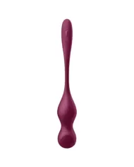 SATISFYER - LOVE BIRDS VARY BALLES VIBRANTES APPLICATION GRATUITE VIN ROUGE