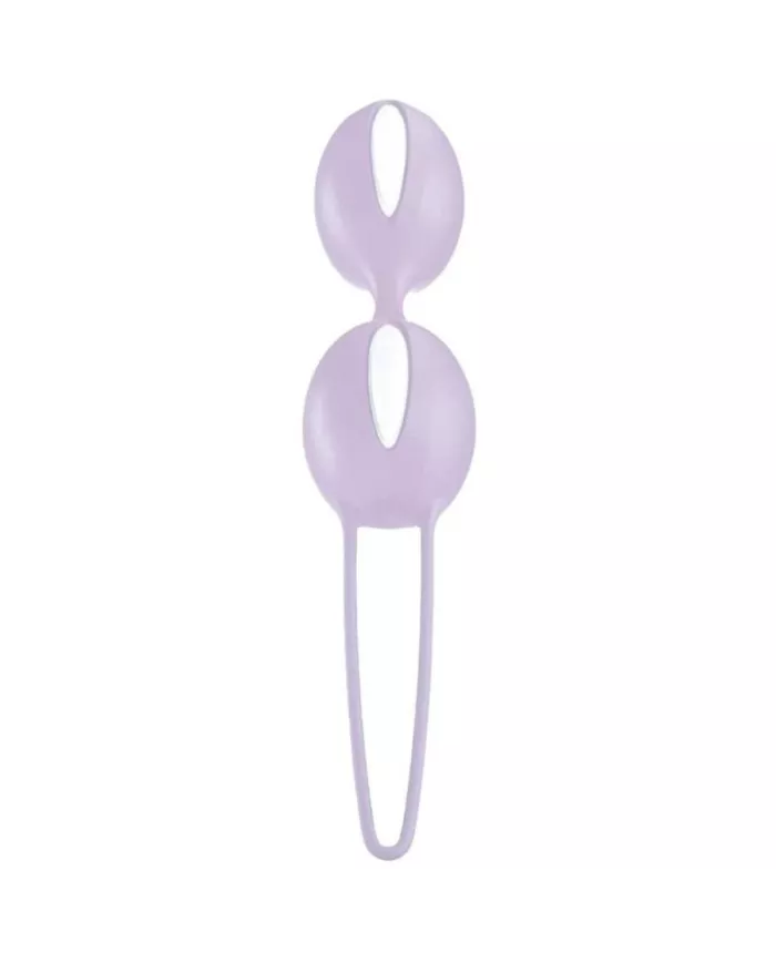 FUN FACTORY - SMARTBALLS DUO BOULES PELVIENNES BLANCHES / LILA