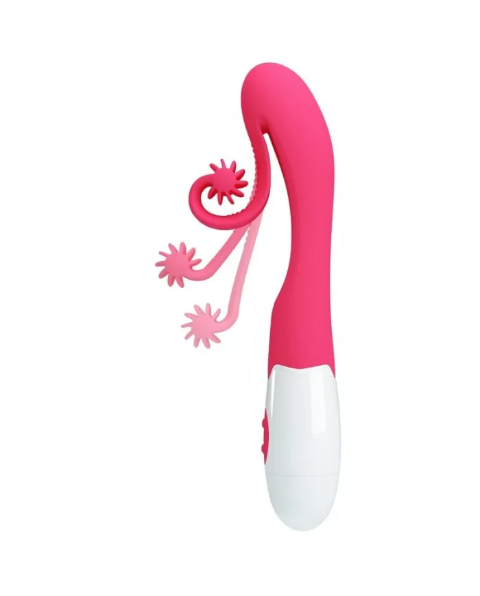 ROMANCE - VIBRATEUR ET STIMULATEUR 30 VITESSES ROSE ROMANCE - VIBRATEUR ET STIMULATEUR 30 VITESSES ROSE