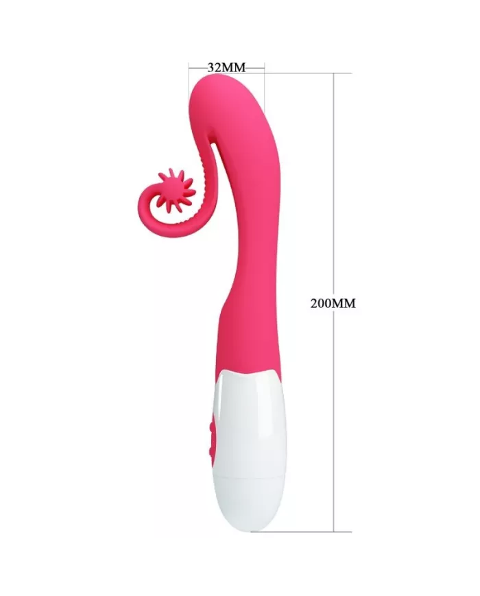 ROMANCE - VIBRATEUR ET STIMULATEUR 30 VITESSES ROSE ROMANCE - VIBRATEUR ET STIMULATEUR 30 VITESSES ROSE