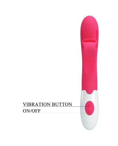 ROMANCE - VIBRATEUR ET STIMULATEUR 30 VITESSES ROSE