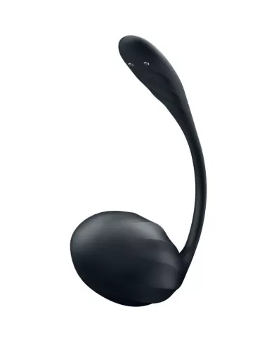 SATISFYER - RIBBED PETAL TÉLÉCOMMANDE DE STIMULATEUR DE POINT G NOIR APPLICATION GRATUITE SATISFYER - RIBBED PETAL TÉLÉCOMMANDE DE STIMULATEUR DE POINT G NOIR APPLICATION GRATUITE