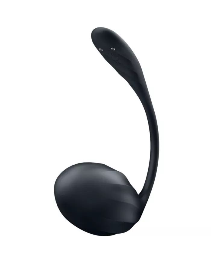 SATISFYER - RIBBED PETAL TÉLÉCOMMANDE DE STIMULATEUR DE POINT G NOIR APPLICATION GRATUITE SATISFYER - RIBBED PETAL TÉLÉCOMMANDE DE STIMULATEUR DE POINT G NOIR APPLICATION GRATUITE