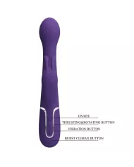 PRETTY LOVE - DEJON VIBRATEUR RABBIT 3 EN 1 MULTIFONCTION VIOLET PRETTY LOVE - DEJON VIBRATEUR RABBIT 3 EN 1 MULTIFONCTION VIOLET