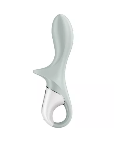 SATISFYER - AIR PUMP BOOTY 3 VIBRATEUR ANAL GONFLABLE GRIS VERT